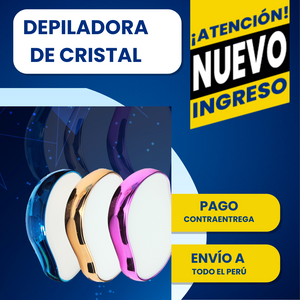 DEPILADORA DE CRISTAL